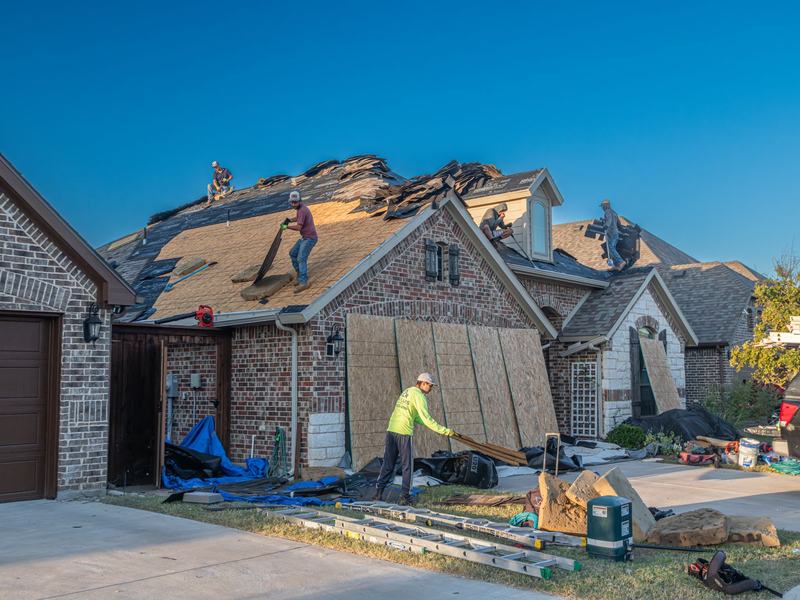 Finished roofing job for a Sioux Falls homeowner